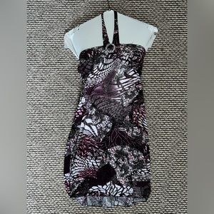 Julia Dress - Size S/M - Purple, Pink, White and Black